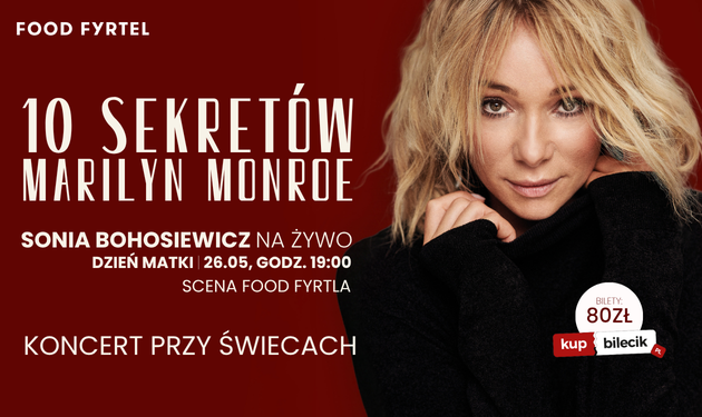 Koncert przy świecach ze zjawiskową Sonią Bohosiewicz!